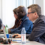 Benoît Martin (Desjardins) travaille au sein de l’équipe des opérations de perturbation.